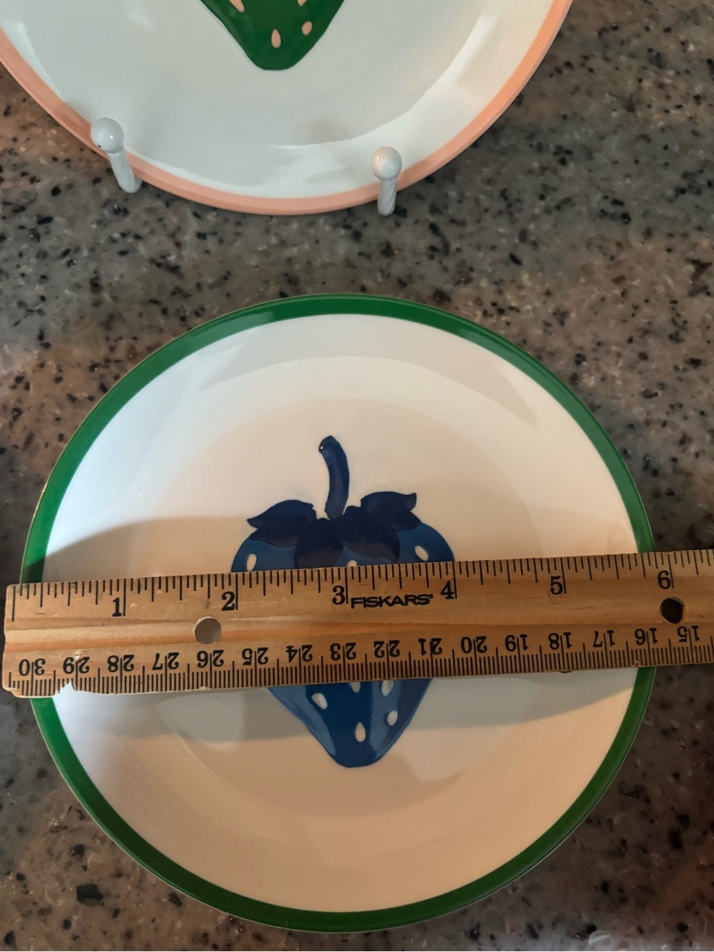 Kate Spade x Target Strawberry Melamine Appetizer Plates Set, new - Picture 8 of 8